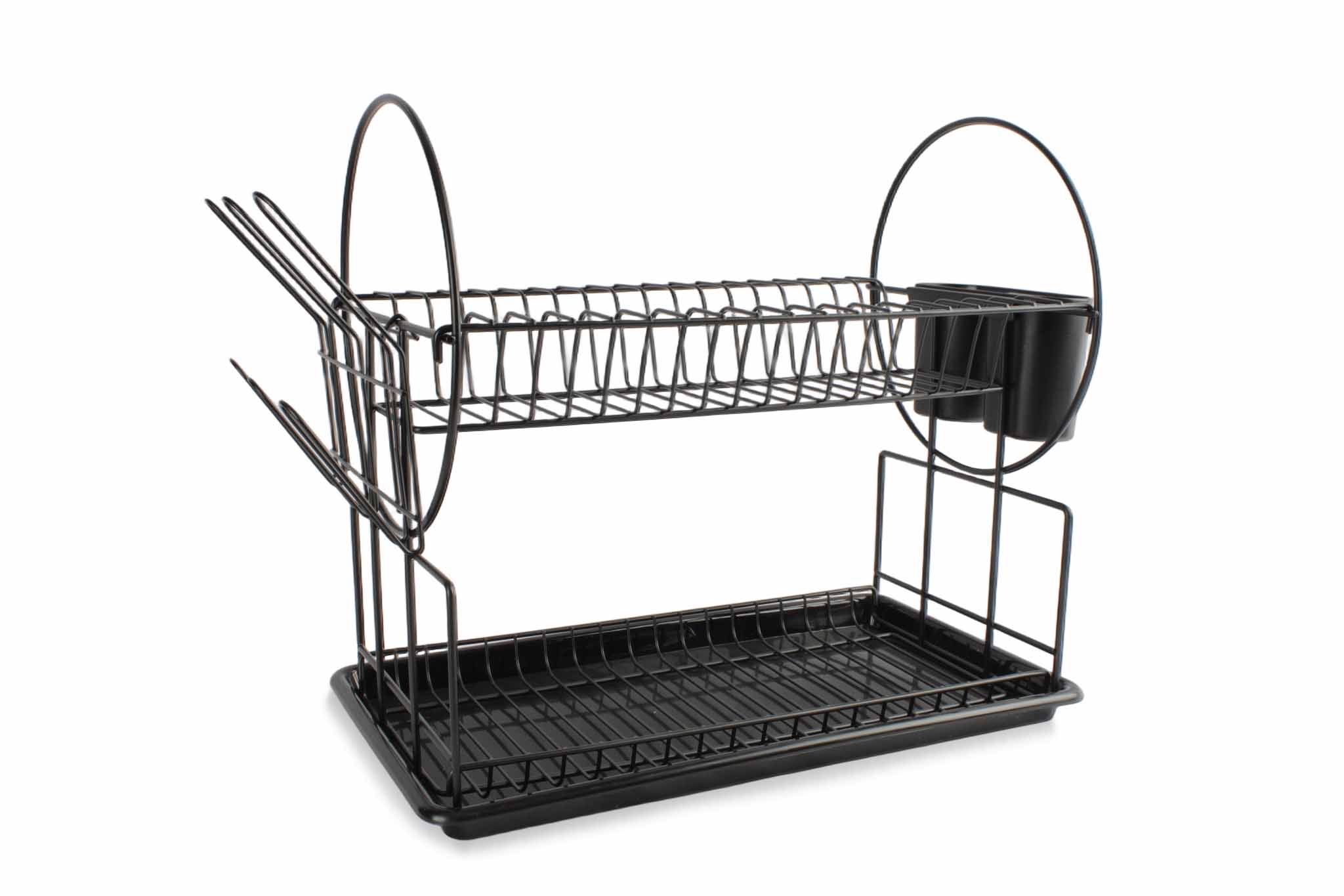 Product image for Dish Drainer, Organizer Dish Drying Rack (x6 pcs)
