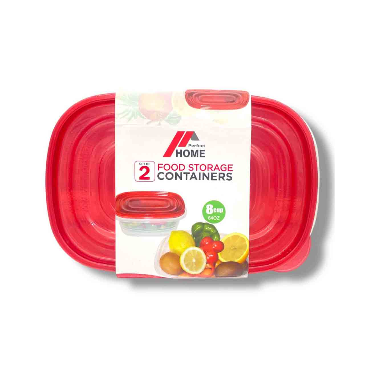 Product image for 2-Set Food Storage Container (x24 pcs)