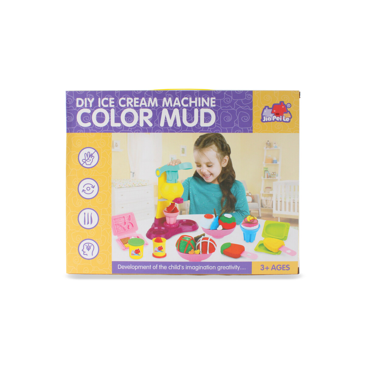 Product image for DIY Ice-cream Machine Color Mud